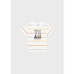 Mayoral Fiú mintás pamut póló - Clay