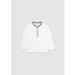 Mayoral Fiú  pamut felső  - White - Fehér