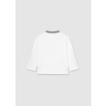 Mayoral Fiú  pamut felső  - White - Fehér