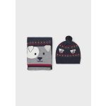 Mayoral Fiú kötött sapka, sál szett - Navy - Tengerészkék