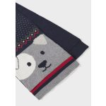 Mayoral Fiú kötött sapka, sál szett - Navy - Tengerészkék