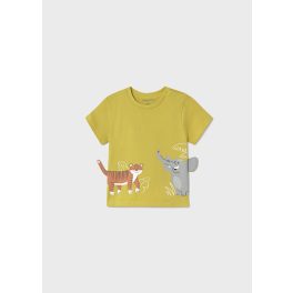 Mayoral Fiú, mintás pamut póló - Animal