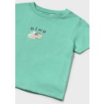 Mayoral Fiú, mintás pamut póló - Lake