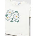 Mayoral - Virágmintás, lány pamut póló