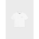 Mayoral Fiú  pamut póló - White - Fehér