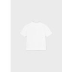 Mayoral Fiú  pamut póló - White - Fehér