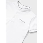 Mayoral Fiú  pamut póló - White - Fehér