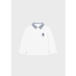Mayoral Fiú  pamut felső  - White - Fehér