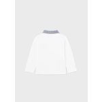 Mayoral Fiú  pamut felső  - White - Fehér