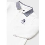 Mayoral Fiú  pamut felső  - White - Fehér