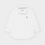 Mayoral fiú hosszúujjú fehér ing - White