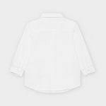 Mayoral fiú hosszúujjú fehér ing - White