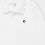 Mayoral fiú hosszúujjú fehér ing - White