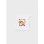 Mayoral Lány mintás  2 db póló, sort szett - Magenta