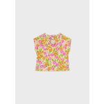 Mayoral Lány mintás  2 db póló, sort szett - Magenta