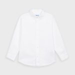 Mayoral fiú hosszúujjú fehér ing - White