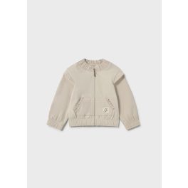 Mayoral Lány pamut kardigán - Sand - Homok