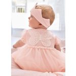 Mayoral Lány tüll alkalmi ruha - Nude