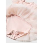 Mayoral Lány tüll alkalmi ruha - Nude