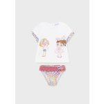 Mayoral Lány fürdőbugyi pólóval - Hibiscus - Hibiszkusz