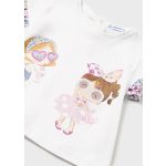 Mayoral Lány fürdőbugyi pólóval - Hibiscus - Hibiszkusz