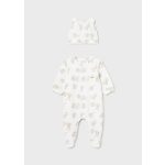 Mayoral Fiú mintás pamut rugi sapkával - Sky - Égkék