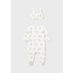 Mayoral Fiú mintás pamut rugi sapkával - Sky - Égkék