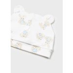 Mayoral Fiú mintás pamut rugi sapkával - Sky - Égkék