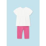 Mayoral Lány háromrészes leggings szett - Magenta