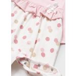 Mayoral - Mintás lány  pamut rugdalódzó 2 db / szett