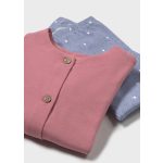 Mayoral Lány, mintás háromrészes leggins szett - Blush