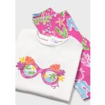 Mayoral Lány, mintás leggins szett - Fuchsia