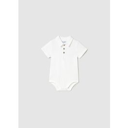 Mayoral Fiú galléros, gombos bady - White - Fehér