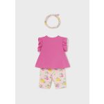 Mayoral Lány mintás kétrészes leggings szett - Juicy pink - Pink