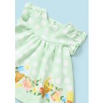 Mayoral Lány mintás ruha - Pear