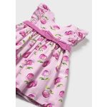 Mayoral Lány, cseresznyemintás ruha - Mauve