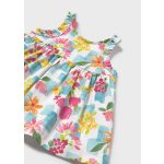 Mayoral Lány, mintás ruha, bugyival - Agate