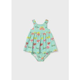 Mayoral - Mintás lány pamutruha bugyival