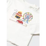 Mayoral Mintás fiú pamut felső 2 db / szett - Blue - Kék