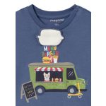 Mayoral Mintás fiú pamut felső - Lake - Tó