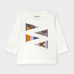 Mayoral fiú mintás felső - Ecru