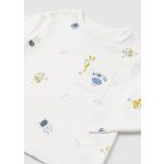 Mayoral Mintás fiú felső - Cream - Krém