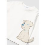 Mayoral Kutyás fiú felső - Cream - Krém