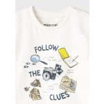 Mayoral Fiú mintás felső 2 db szett - Blue - Kék