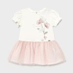 Mayoral lány mintás alkalmi ruha - Pink