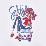 Mayoral lány mintás póló - White