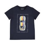 Mayoral fiú mintás póló - Navy