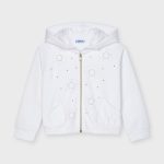 Mayoral lány Florla kardigán - White