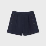 Mayoral lány rövidnadrág gombokkal - Navy