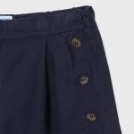 Mayoral lány rövidnadrág gombokkal - Navy